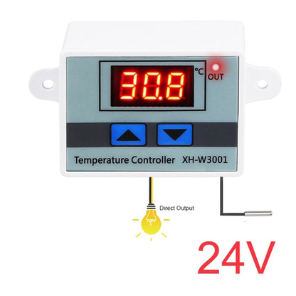 ELECTROPRIME XH-W3001 Digital LED Temperature Controller Arduino Cooling Heating Switch Thermostat NTC Sensor 24V