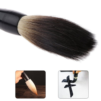 ELECTROPRIME Calligraphy Writing Pen Art Painting Brush, Specification:Bear Hair Brush