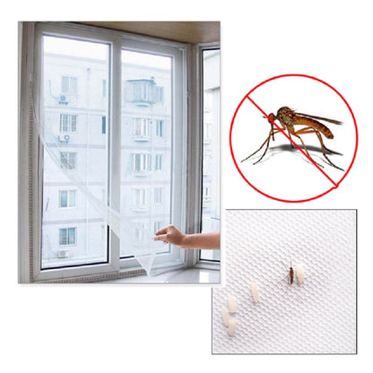 ELECTROPRIME DIY Fly Mosquito Bug Mesh Window Screen Self-adhesive Anti-mosquito Net ?15X20CM?