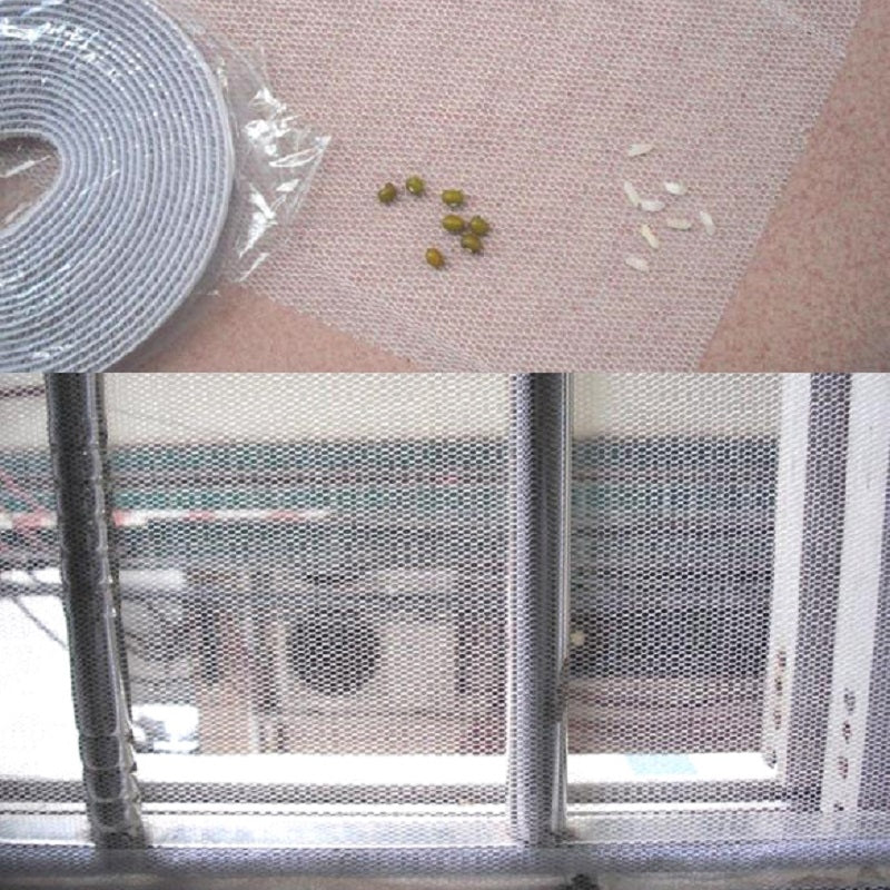 ELECTROPRIME DIY Fly Mosquito Bug Mesh Window Screen Self-adhesive Anti-mosquito Net ?15X20CM?