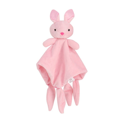ELECTROPRIME Soft Infant Crib Bed Stroller Toy Spiral Baby Toys For Newborns Car Seat Educational Rattle Baby Towel Education Toys(pink rabbit)