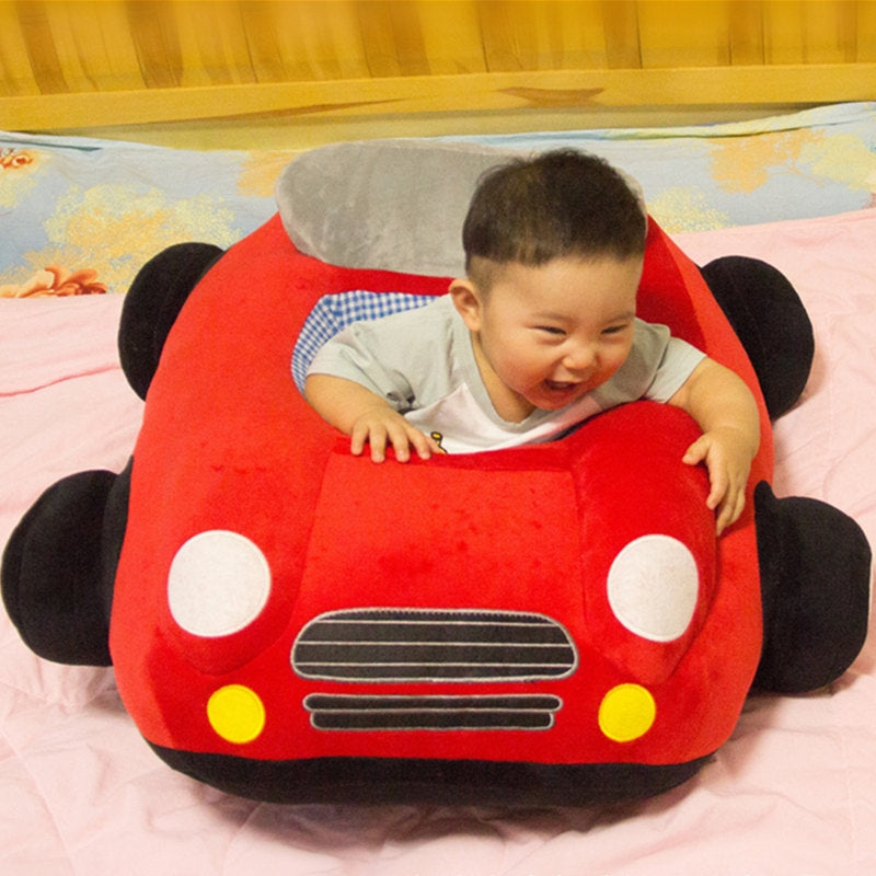 ELECTROPRIME Baby Seats Sofa Cartoon Chair Toys Car Sofa(Green)