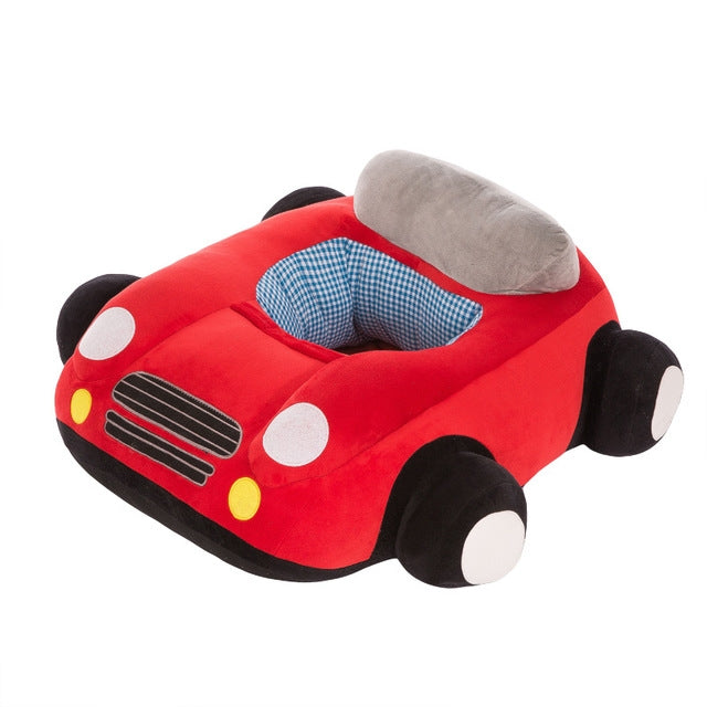 ELECTROPRIME Baby Seats Sofa Cartoon Chair Toys Car Sofa(Red)