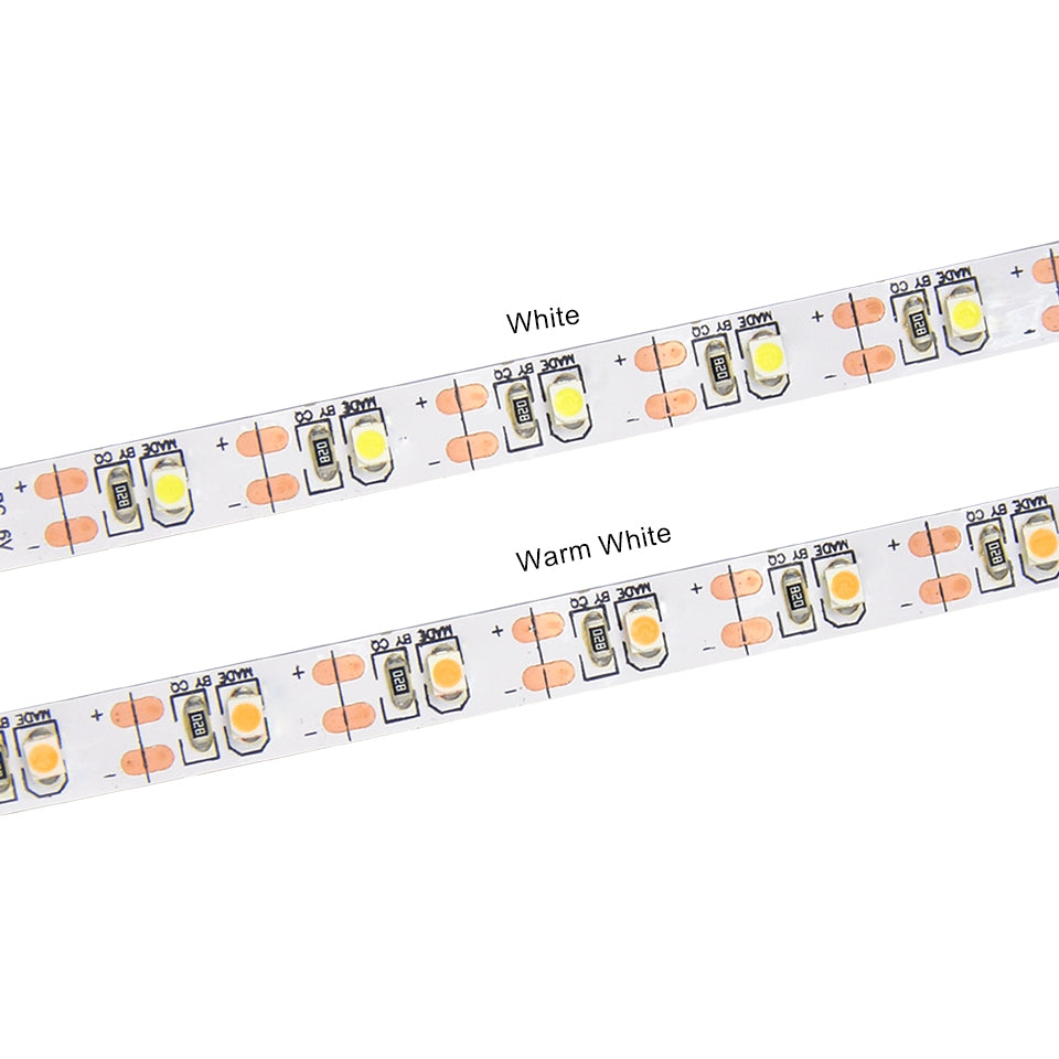 ELECTROPRIME USB Power SMD 3528 Epoxy LED Strip Light Christmas Desk Decor Lamp for TV Background Lighting, Length:50cm(White Light)