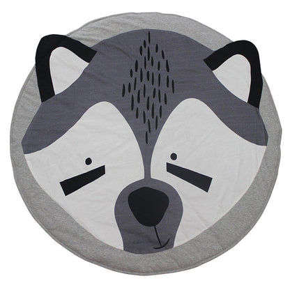 ELECTROPRIME Baby Infant Play Mats Kids Crawling Carpet Floor Rug Baby Bedding Rabbit Blanket Cotton Game Pad Children Room Decor(Fox)