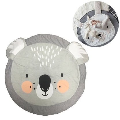 ELECTROPRIME Baby Infant Play Mats Kids Crawling Carpet Floor Rug Baby Bedding Rabbit Blanket Cotton Game Pad Children Room Decor(Koala)