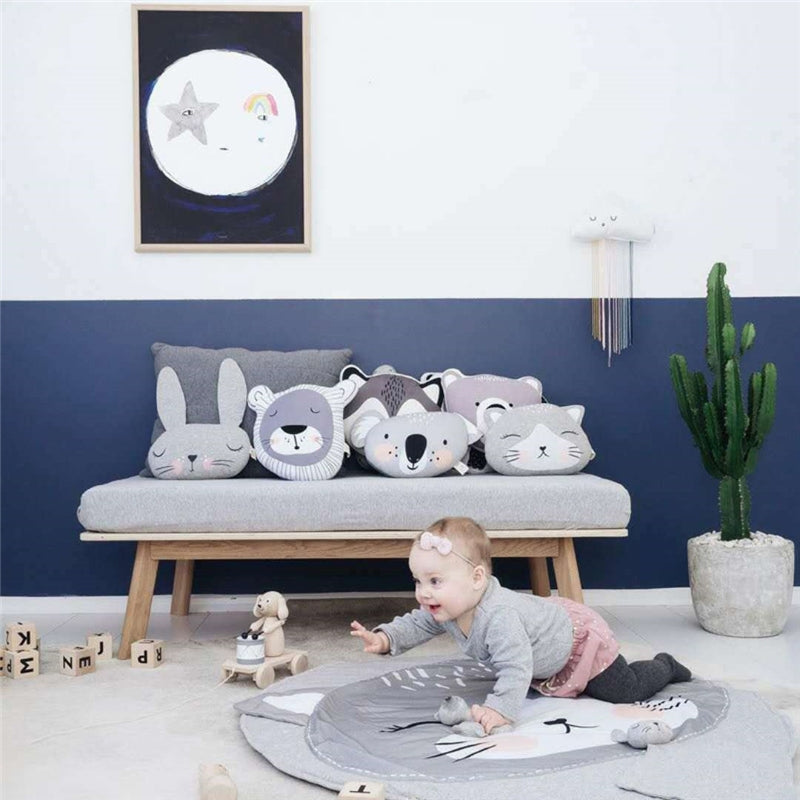 ELECTROPRIME Baby Infant Play Mats Kids Crawling Carpet Floor Rug Baby Bedding Rabbit Blanket Cotton Game Pad Children Room Decor(Sheep)