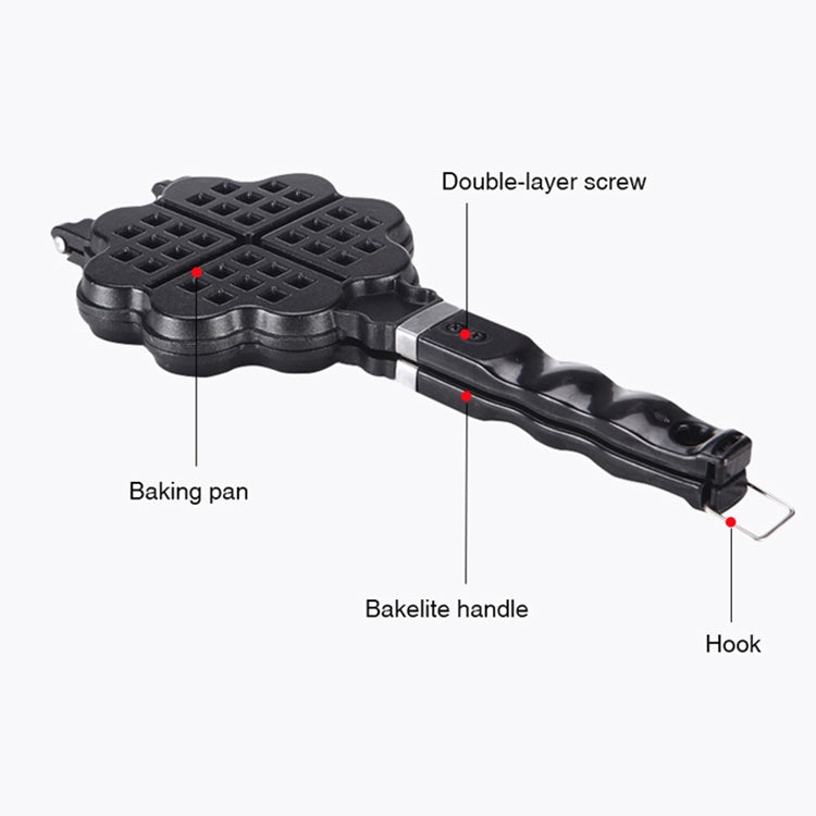 ELECTROPRIME Non-stick Metal Waffle Maker Mould