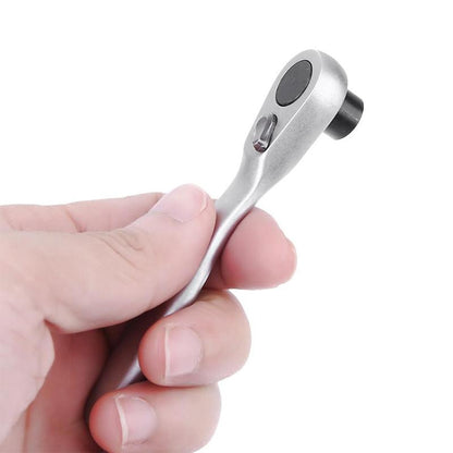 ELECTROPRIME Portable Mini Single-Ended Torque Rachet Wrench Spanner Hand Repair Tools