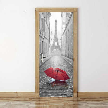 ELECTROPRIME 3D Wallpaper Poster Stickers Self Adhesive Removable Home Door Decoration Stickers, Size:38.5cm×200cm
