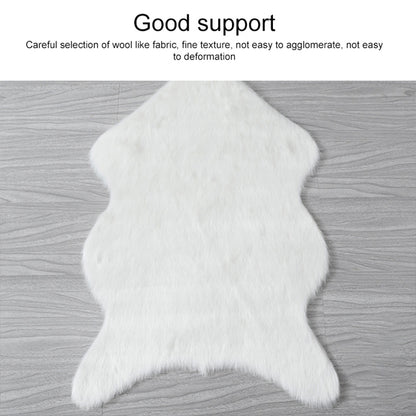 ELECTROPRIME Wool Sofa Cushion Fur Full Whole Sheepskin Carpet Window Decoration Mat, Size:80x120cm(Pink)