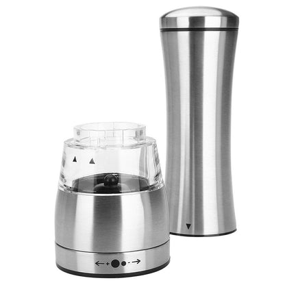 ELECTROPRIME JE0318 Stainless Steel Manual Multi-Purpose Pepper Grinder Kitchen Cooking Tools