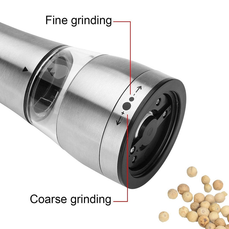 ELECTROPRIME JE0318 Stainless Steel Manual Multi-Purpose Pepper Grinder Kitchen Cooking Tools