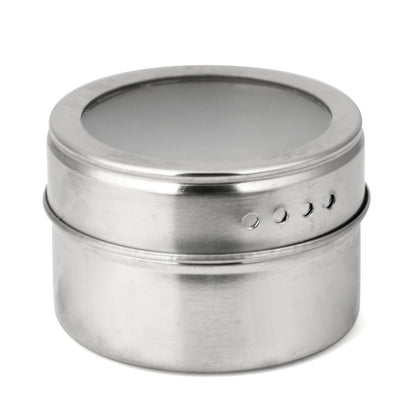 ELECTROPRIME Stainless Steel Magnetic Kitchen Seasoning Cruet Set