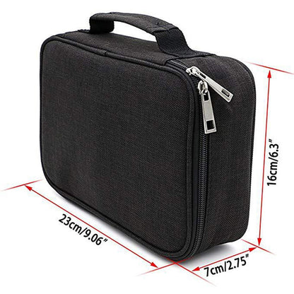 ELECTROPRIME Waterproof Pencil Case 72 Color Large Capacity Sketch Pencil Bag Stationery Set(Black)