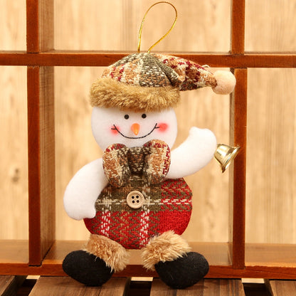 ELECTROPRIME Christmas Home Decor Hanging Onaments Dolls Christmas Tree Decorations(Snowman)