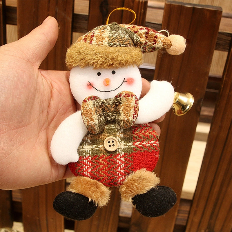 ELECTROPRIME Christmas Home Decor Hanging Onaments Dolls Christmas Tree Decorations(Bear)