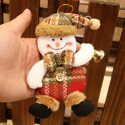 ELECTROPRIME Christmas Home Decor Hanging Onaments Dolls Christmas Tree Decorations(Bear)