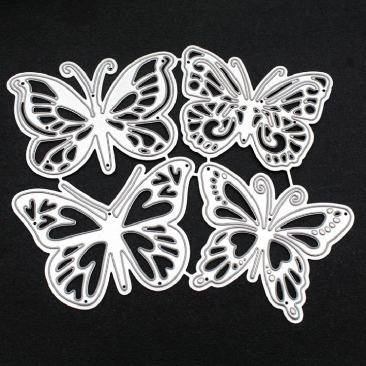 ELECTROPRIME Four Butterfly Metal Embossing Cutting Die DIY Carbon Steel Die