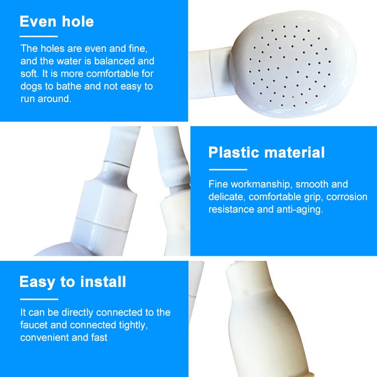 ELECTROPRIME Round Shape High Pressure Handheld Shower Head Water Saving Bathroom Accessories