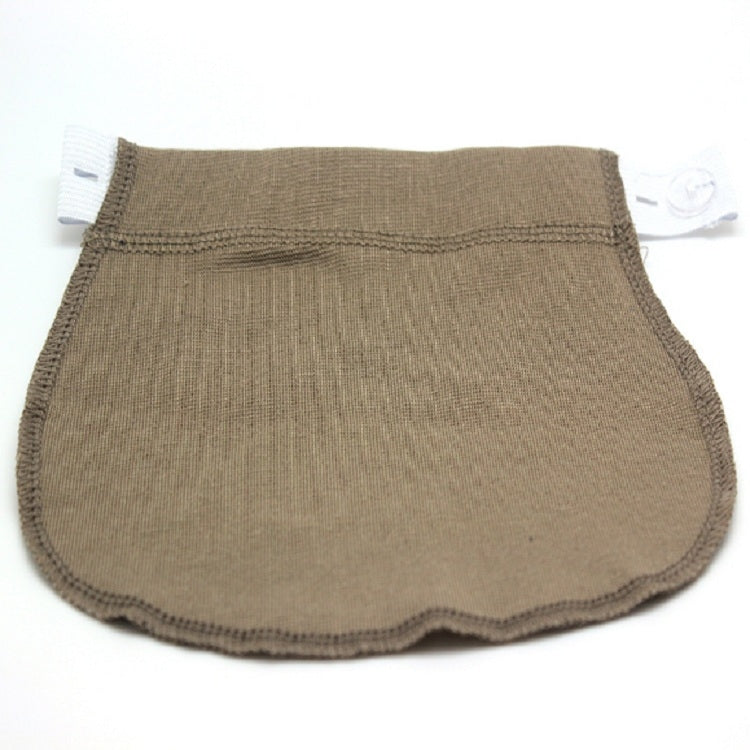 ELECTROPRIME Pregnant Women May Be Adjusted To Change The Waistband Elastic Waistband Extended Buckle, Color:Khaki