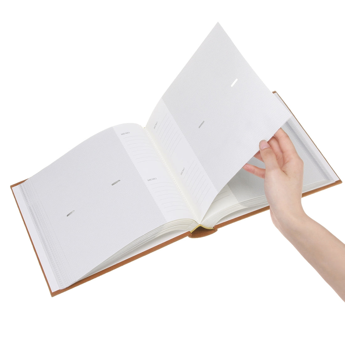 ELECTROPRIME N55078 7 inch 50 Pages for 200 PCS Photos Velvet Face Album Insert Type Album Storage Book(Green)