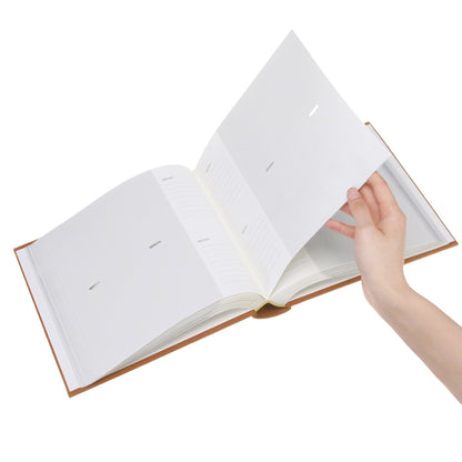 ELECTROPRIME N55078 7 inch 50 Pages for 200 PCS Photos Velvet Face Album Insert Type Album Storage Book(Green)