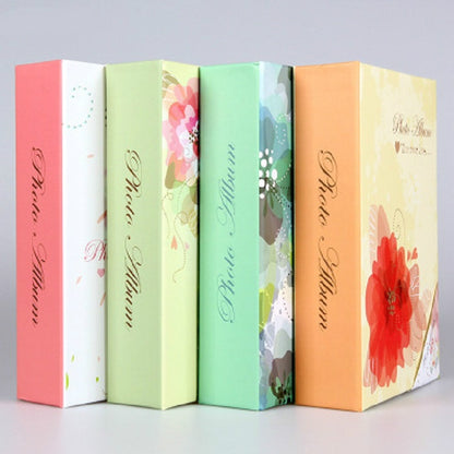 ELECTROPRIME Photo Album 6 Inch 200 Sheets Without Boxing Simple Thin Film(Flower Color Mixed Delivery)