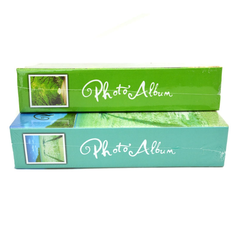ELECTROPRIME Photo Album 6 Inch 200 Sheets Without Boxing Simple Thin Film(Flower Color Mixed Delivery)