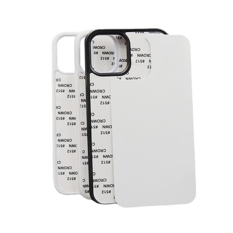 ELECTROPRIME For iPhone 15 Plus 10PCS 2D Blank Sublimation Phone Case(Transparent)