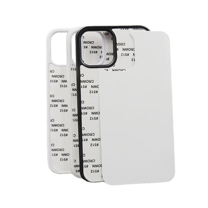 ELECTROPRIME For iPhone 15 Plus 10PCS 2D Blank Sublimation Phone Case(Transparent)