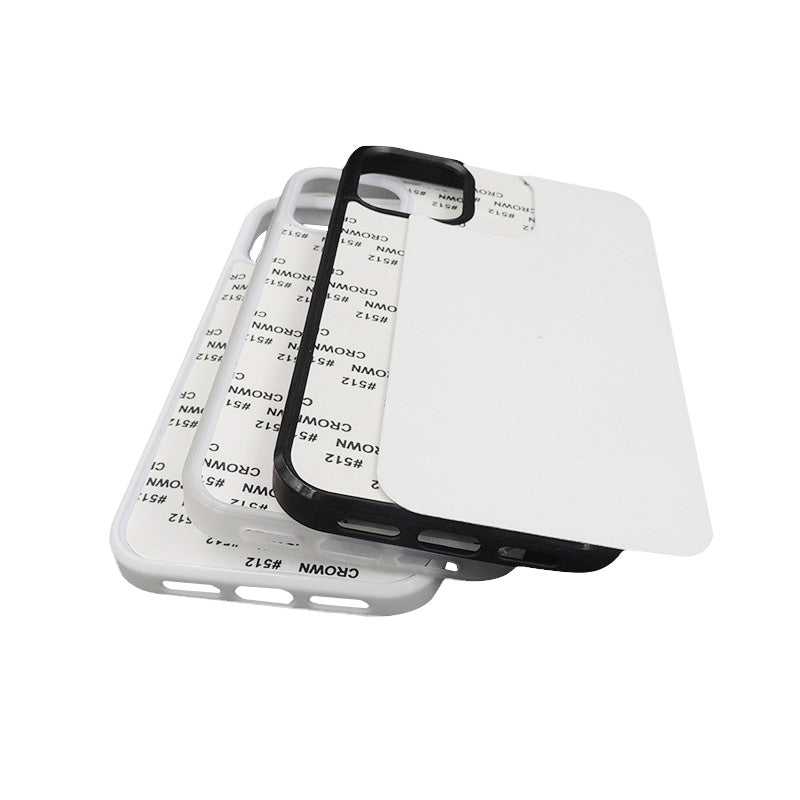 ELECTROPRIME For iPhone 15 Plus 10PCS 2D Blank Sublimation Phone Case(Transparent)