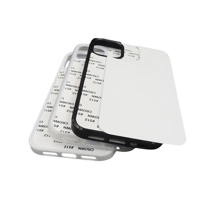 ELECTROPRIME For iPhone 15 Plus 10PCS 2D Blank Sublimation Phone Case(Transparent)