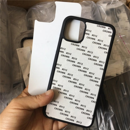 ELECTROPRIME For iPhone 15 Plus 10PCS 2D Blank Sublimation Phone Case(Transparent)