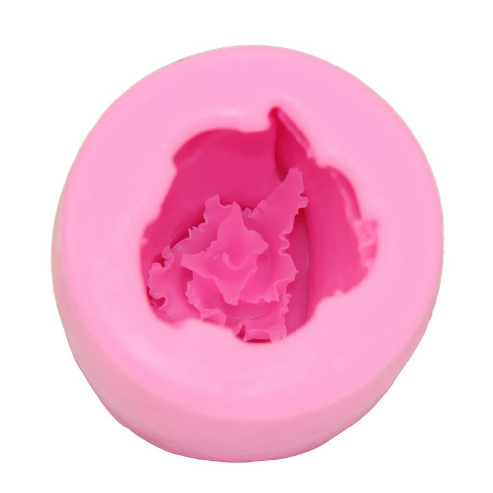 ELECTROPRIME Roses Cake Series Silicone Candle Mold   Food Grade Baking Tools