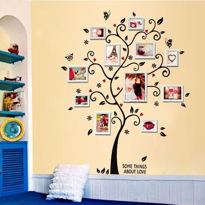 ELECTROPRIME 3D DIY Removable Photo Tree PVC Wall Stickers Mural Art Home Decor
