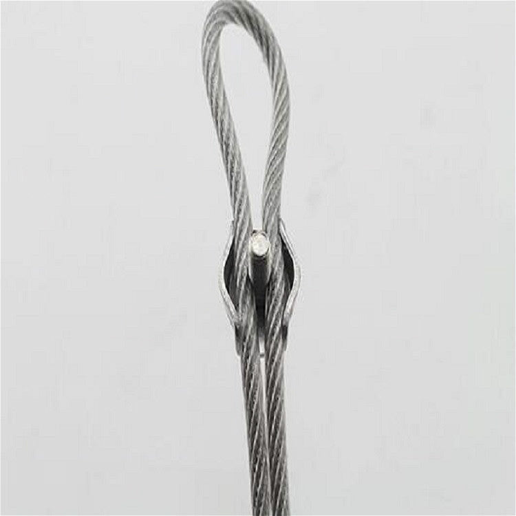 ELECTROPRIME 5 PCS 304 Stainless Steel Plate Single Clip Double Clamp Wire Rope Clamp, Specification:M5, Style:Double Clip