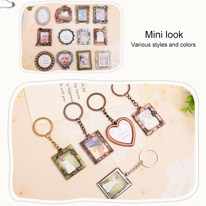 ELECTROPRIME 2 PCS Creative Metal Vintage Photo Frame(Fence)