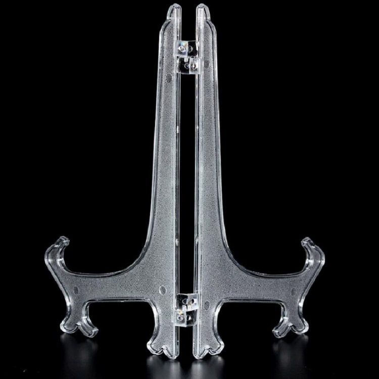 ELECTROPRIME 10 PCS Plastic High Transparent Frame Holder, Size:6 inch