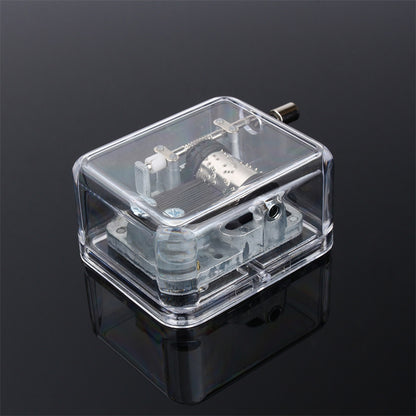 ELECTROPRIME Music Box DIY Craft Vintage Musical Gold Hand Music Boxes(Memory)