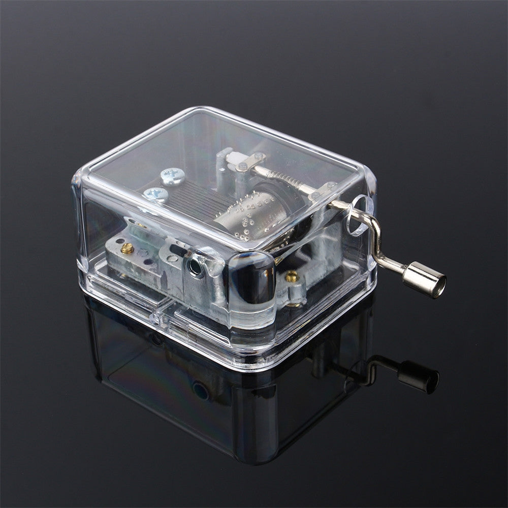 ELECTROPRIME Music Box DIY Craft Vintage Musical Gold Hand Music Boxes(Memory)