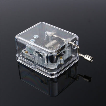 ELECTROPRIME Music Box DIY Craft Vintage Musical Gold Hand Music Boxes(Memory)