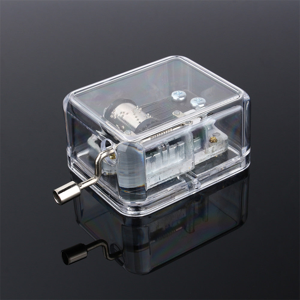 ELECTROPRIME Music Box DIY Craft Vintage Musical Gold Hand Music Boxes(Memory)