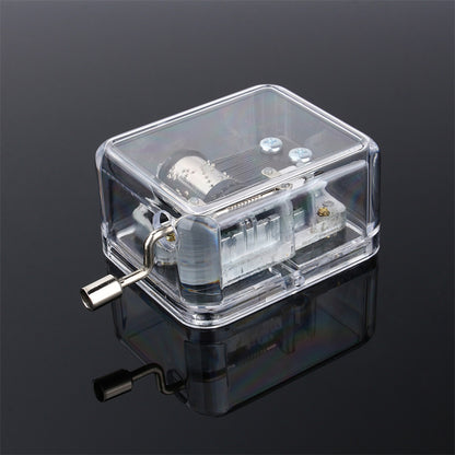 ELECTROPRIME Music Box DIY Craft Vintage Musical Gold Hand Music Boxes(Swan Lake)