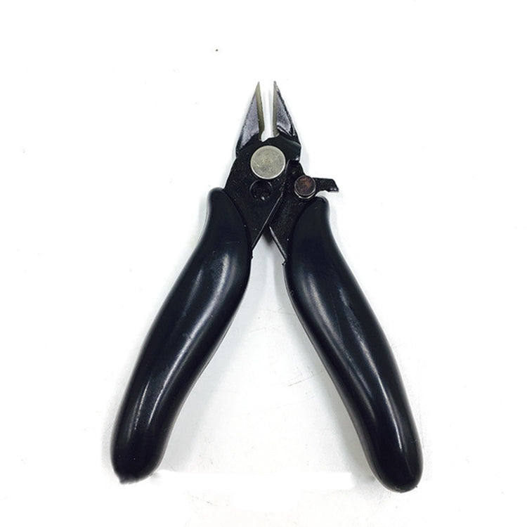 ELECTROPRIME Stainless Steel Mini Electronic Water Cut Pliers Electrician Repair Tools, Color:Black