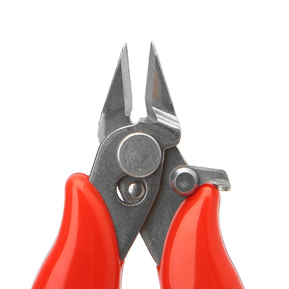 ELECTROPRIME Stainless Steel Mini Electronic Water Cut Pliers Electrician Repair Tools, Color:Black