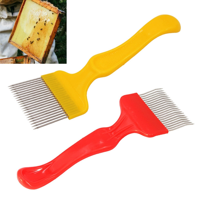 ELECTROPRIME Non-slip Honey Shovel Needle Cutting Honey Knife Ultra-thin Comb Honey Needle Bee Tools, Random Color Delivery