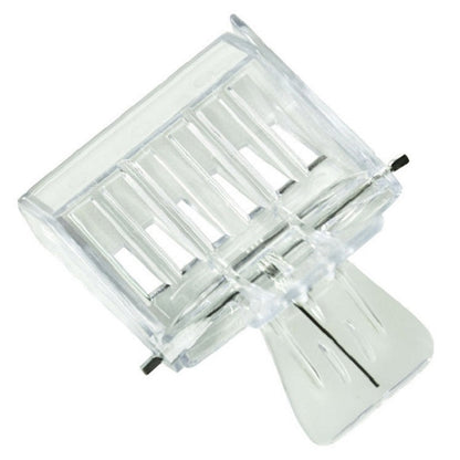 ELECTROPRIME 2 PCS  Plastic Book Clip Type Bee King Cage Beekeeping Tool