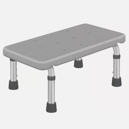 ELECTROPRIME Lightweight Non-slip Mat Shower Stool Safety Step Stool(Gray)