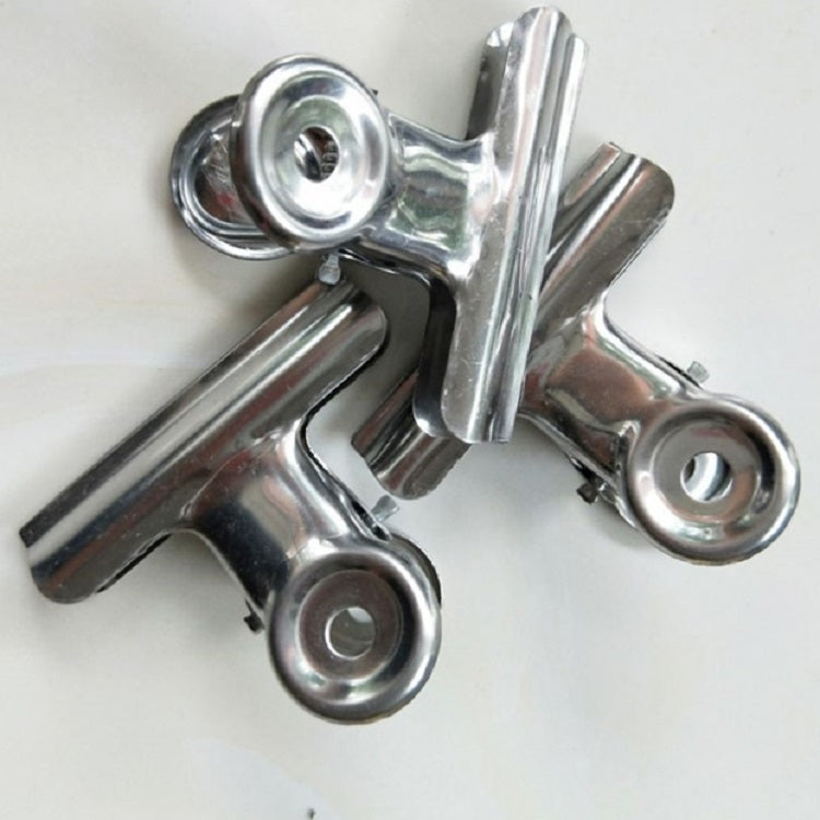 ELECTROPRIME 20 PCS Stainless Steel Round Head Clip Paper Clip Office Folder Refrigerator Wall Memo Clip